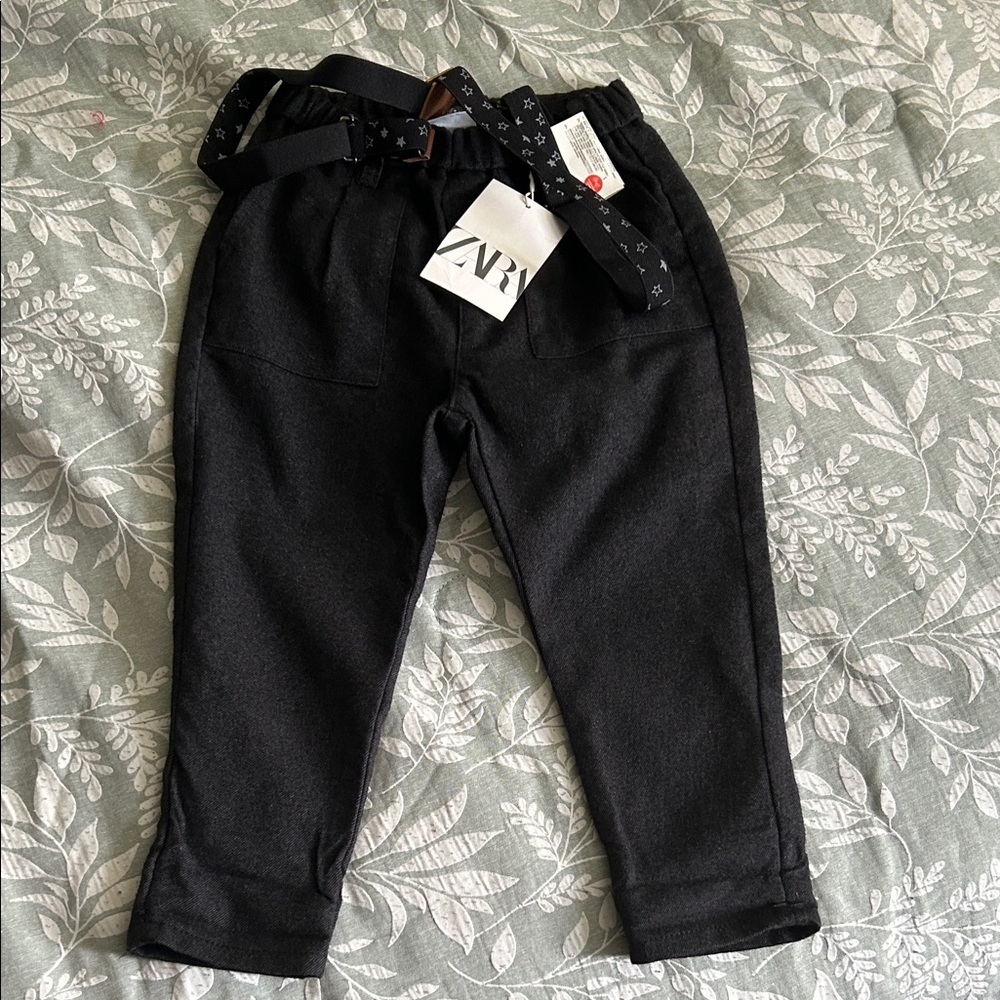 Zara Kids Formal Black Trousers